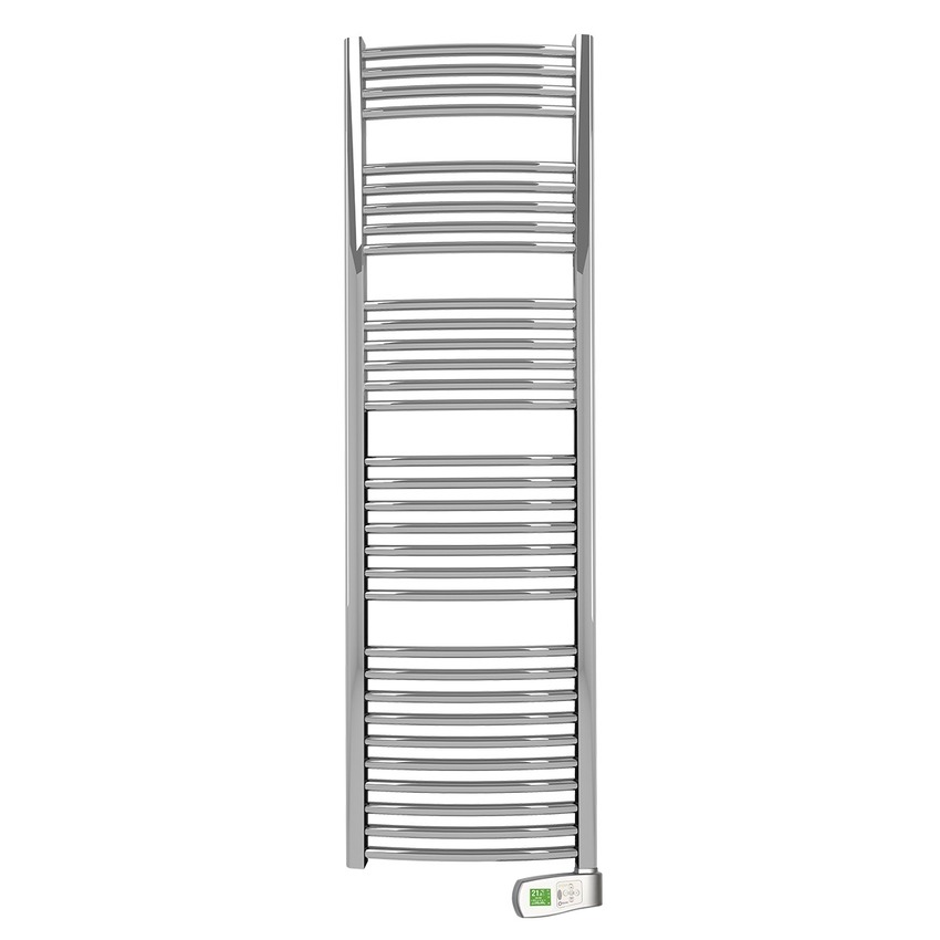 Rointe STI075SEC3 Sygma 500W Electric Towel Rail with Smart Timer and Thermostat Chrome