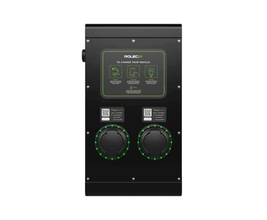 Rolec ROLEC0123B SecuriCharge Smart EV Charger 2x up to 22kW 3PH Type